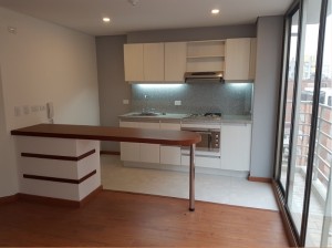 Cocina, Comedor, Balcón         